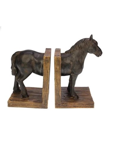 Bookend Set Horse