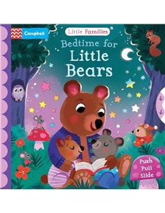 Bedtime For Little Bears: A Push Pull Slide Book