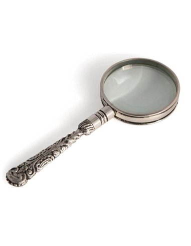 Rococo Magnifier Silver