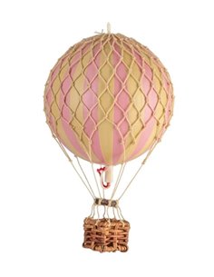 Floating The Skies Pink - Hot Air Balloon