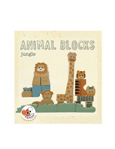 Animal Blocks Jungle Animals