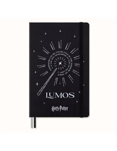 Harry Potter Lumos Notebook Large Ruled