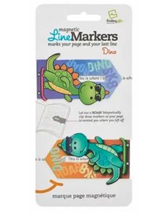 Magnetic Line Markers Dino