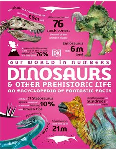 Our World In Numbers Dinosaurs And Other Prehistoric Life: An Encyclopedia Of Fantastic Facts