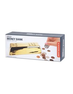 Coin Bank Gold Bar