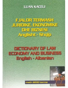 Fjalor Termash Biznesi Finance Dhe Juridiksioni Ekonomik