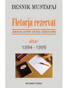 Fletorja Rezervat Shenime Jashte Valixhes Diplomatike Ditar 1994-1995