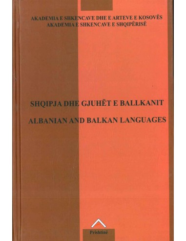 Shqipja Dhe Gjuhet E Ballkanit
