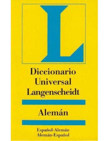 Diccionario Universal Langenscheidt Aleman