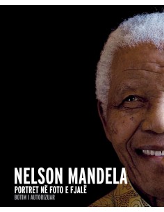 Nelson Mandela Portret Ne Foto E Fjale