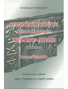 Studime Filologjike Zhvilluar Me Gjuhen Pellazgo Albane