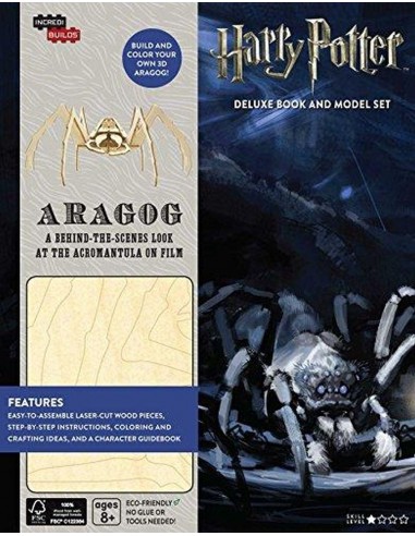 Harry Potter Aragog Deluxe Book And Model Set
