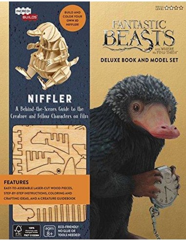 Fantastic Beasts Niffler Deluxe Book And Model Set