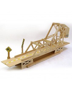 Strauss Bascule Bridge  Make Your Own Working Bridge Wooden Kit