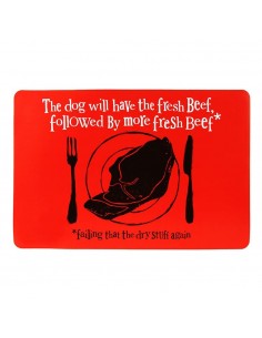 Bspetmat03 The Dog Will Have The Fresh Beef Dog Mat