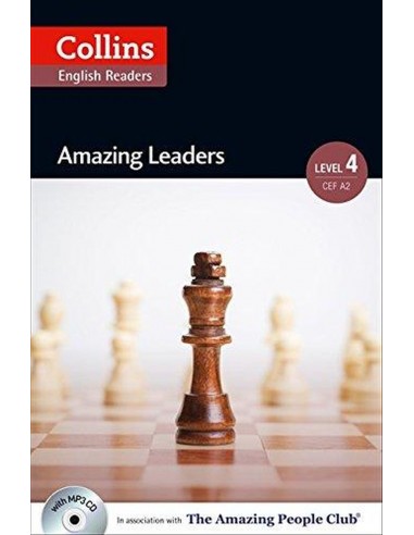 English Readers Amazing Leaders Level 4 +cd