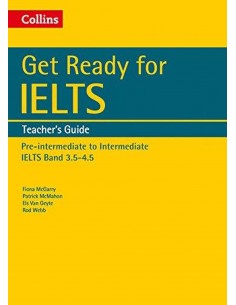 Get Ready For Ielts Teacher's Guide Pre Intermediate - Intermediate +cd