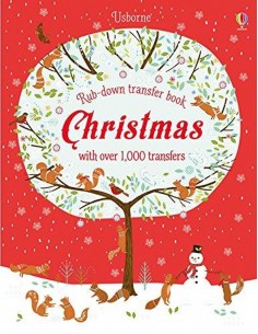 Christmas Rub Down Transfer Book