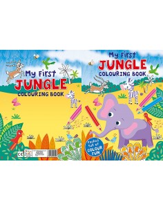 My First Jungle Coloring Book