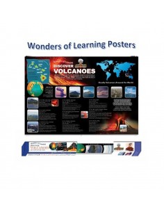 Discover Volcanoes Educational Wall Chart