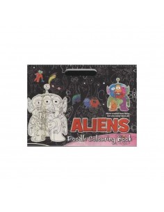 Aliens Doodle Coloring Book