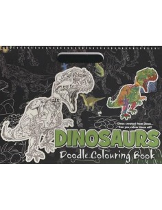 Dinosaurs Doodle Colouring Book