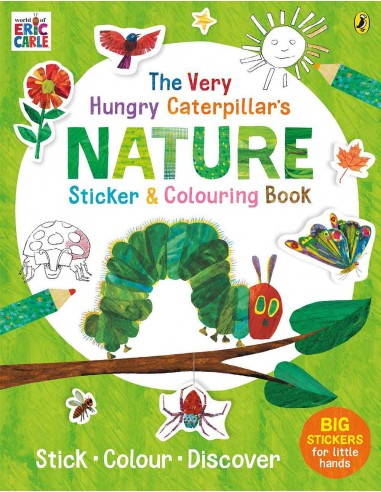 The Very Hungry Caterpillar's Nature Sticker & Colouring Book