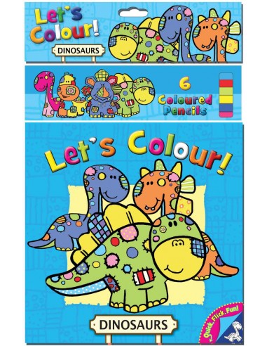 Let's Colour - Dinosaurs