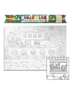 Noah's Ark - Giant Bible Colouring Poster