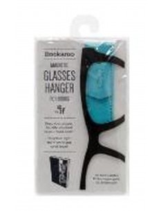 Bookaroo Magnetic Glass Hanger For Books Turquoise