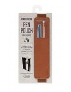 Bookaroo Pen Pouch For Books Brown