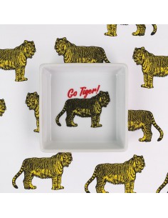 Fbdish10 Go Tiger Ceramic Dish