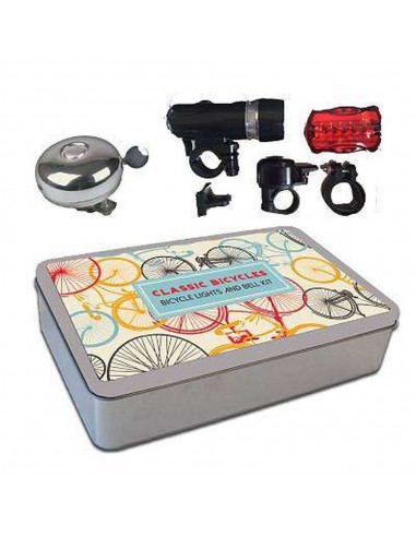 Bicycle Lights And Bell Kit