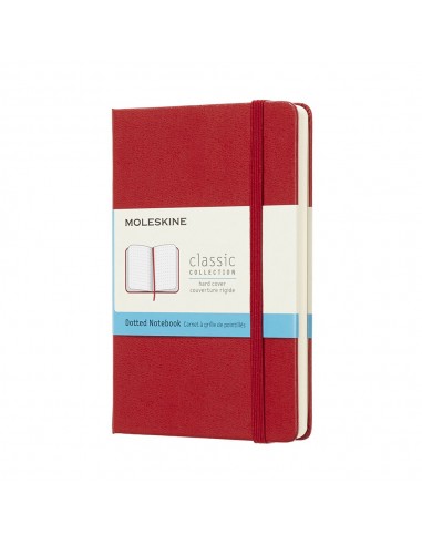 Classic Dotted Notebook Sm Red (hard Cover)