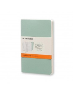Volant Ruled Journal Sm Green (set Of 2)