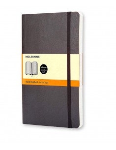 Classic Ruled Notebook Sm Black (soft Cover)