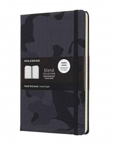 Nomad Blend Ruled Notebook Lg Camo (fabric Cover)