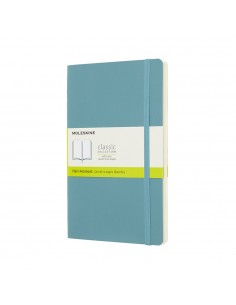 Classic Plain Notebook Lg Reef Blue (soft Cover)