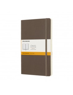Classic Ruled Notebook Lg Brown (soft Cover)