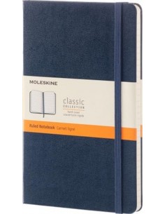 Classic Ruled Notebook Large Saphire Blue (hard Cover)