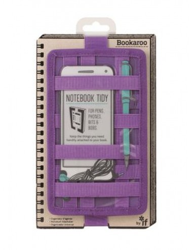 Bookaroo Notebook Tidy - Purple