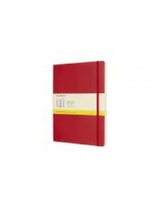 Classic Squared Notebook Xl Scarlet Red (soft Cover)