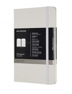 Professional Notebook Large Pearl Grey (hard Cover)