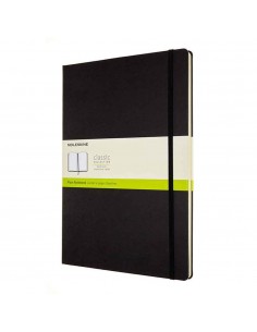 Classic Plain Notebook A4 Black (hard Cover)