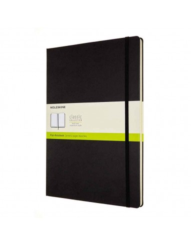 Classic Plain Notebook A4 Black (hard Cover)
