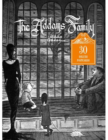 The Addams Family Deluxe Postcard