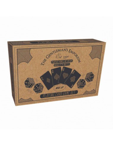 The Gentleman's Emporium Playing Card Game Set