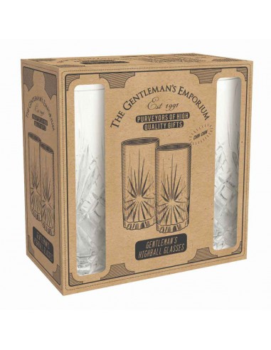 The Gentleman's Emporium Highball Glasses