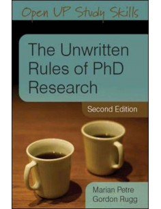 The Unwritten Rules Of Phd Research