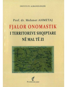 Fjalor Onomastik I Territoreve Shqiptare Ne Mal Te zi